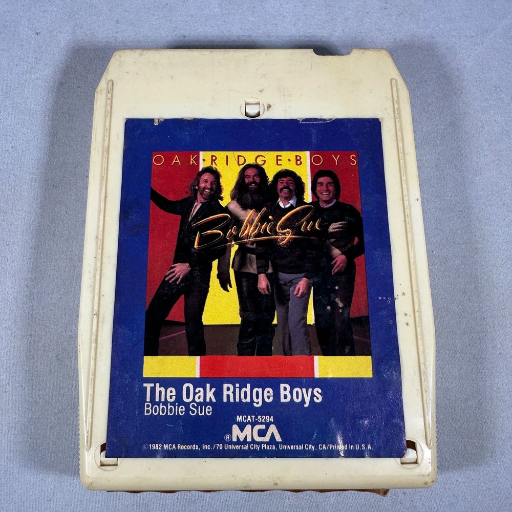 Oak Ridge Boys Bobbie Sue Album MCA 8-Track Tape 1982
